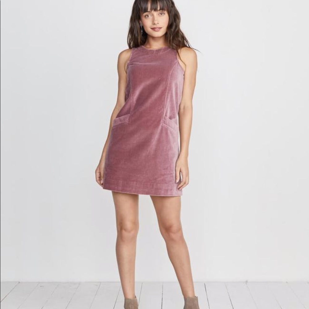 NWOT Marine Layer Cizon Velvet Swift Dress